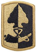 187th Infantry Brigade OCP Scorpion Patch With Velcro